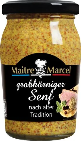 Senf sa celim zrnom slačice